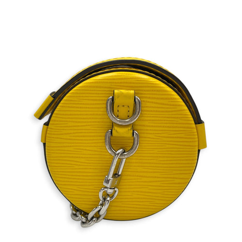 Papillon Trunk Lemon Yellow Shoulder Bag in Epi Leather Silver hardware CL2603-20523 3