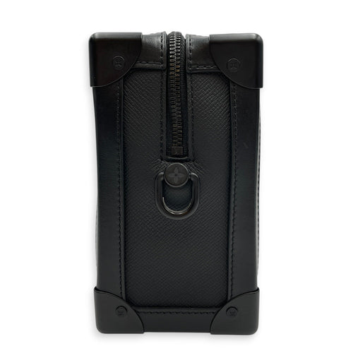 Taiga Rainbow Soft Trunk Black Crossbody Bag Matte Metal hardware CL2603-20525 3