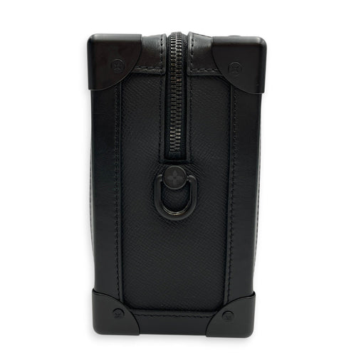 Taiga Rainbow Soft Trunk Black Crossbody Bag Matte Metal hardware CL2603-20525 4