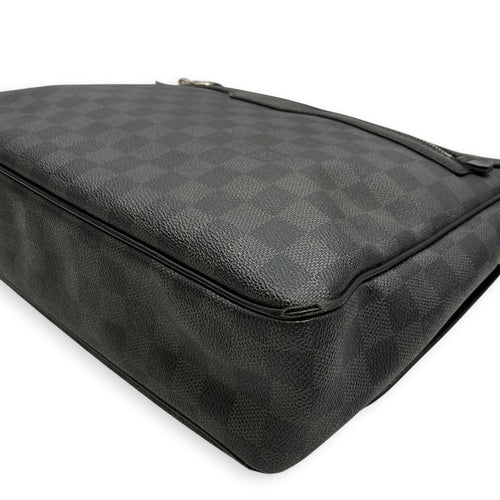 Daniel Damier MM Graphite Messenger in Coated Canvas Silver hardware CL2603-20534 10