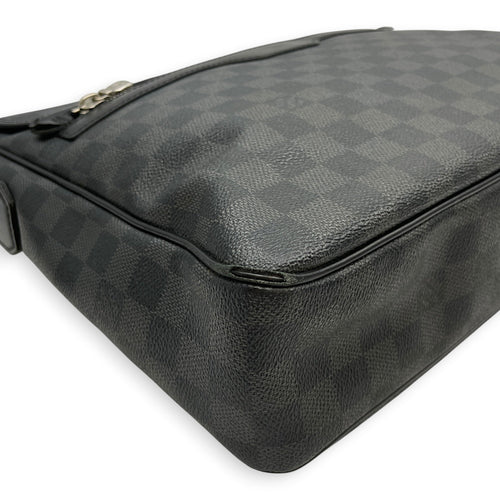 Daniel Damier MM Graphite Messenger in Coated Canvas Silver hardware CL2603-20534 9