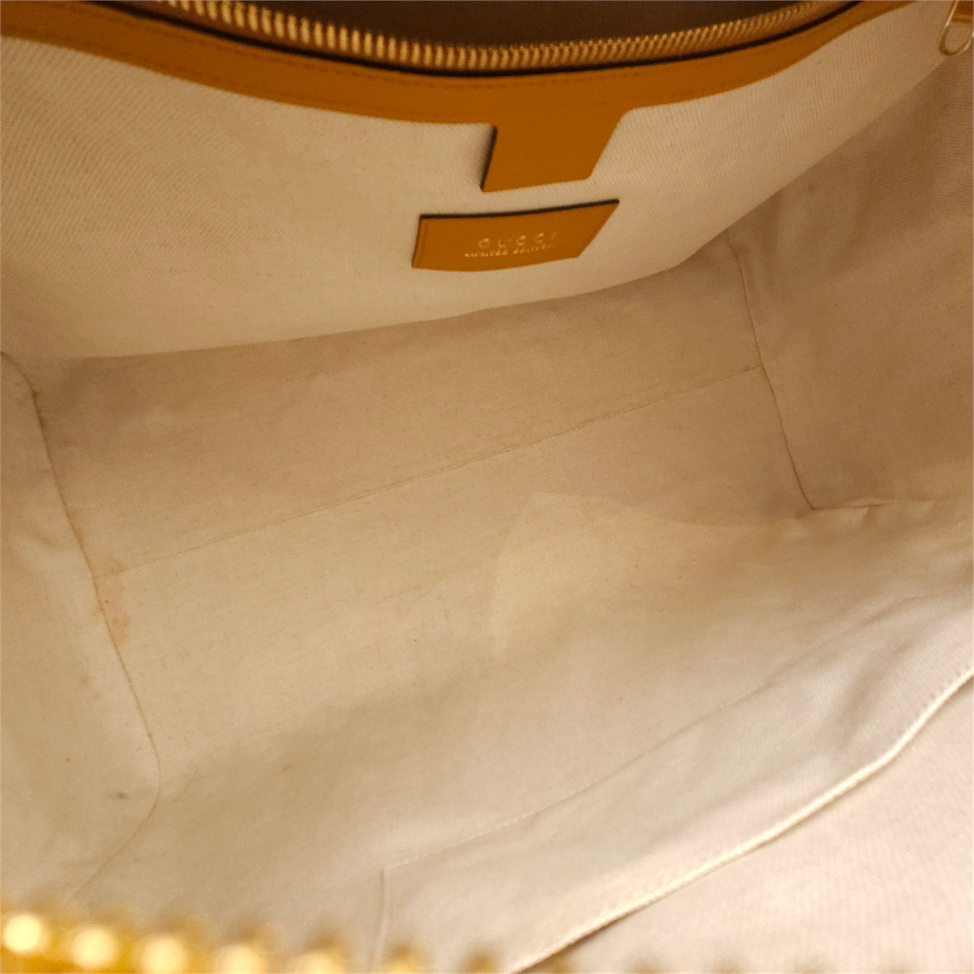 Gucci x Kai GG Supreme Monogram Ophidia Brown Boston Bag in Canvas Gold hardware