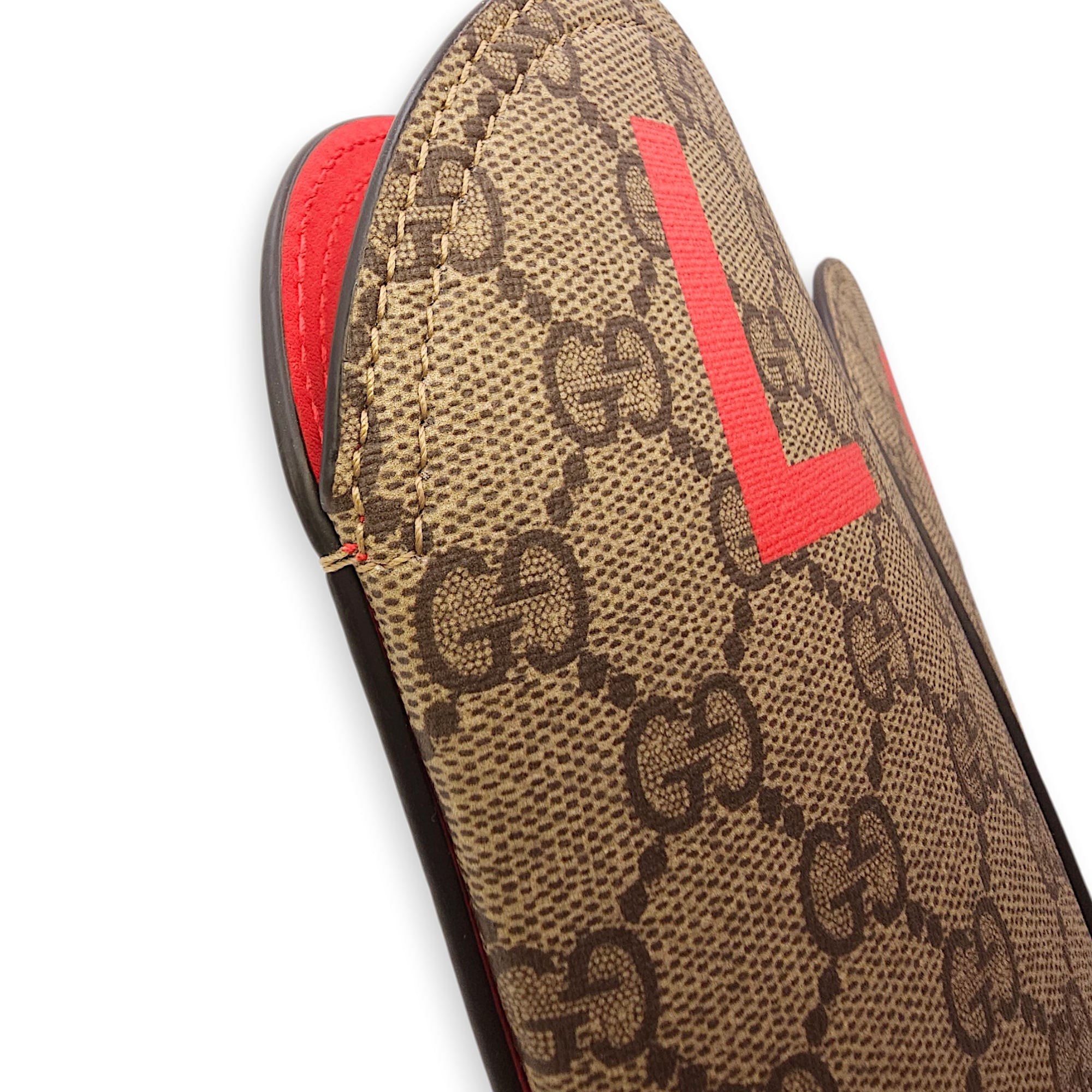 Supreme Valentine’s Day Heart Small Brown Shoulder Bag in Canvas Gold hardware CL2603-20567 8