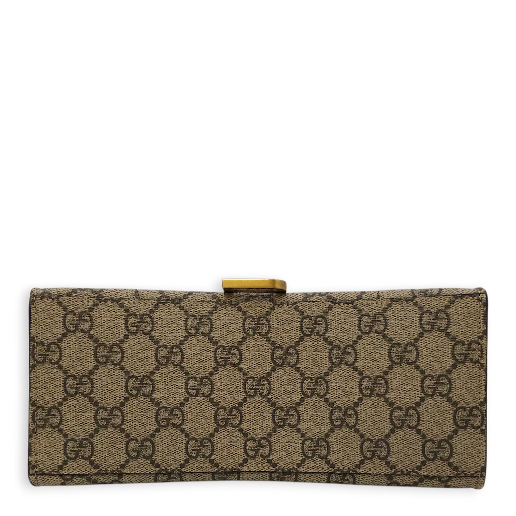 The Hacker Project Hourglass Small Grey Top Handle Bag in Canvas Gold hardware CL2603-20572 5