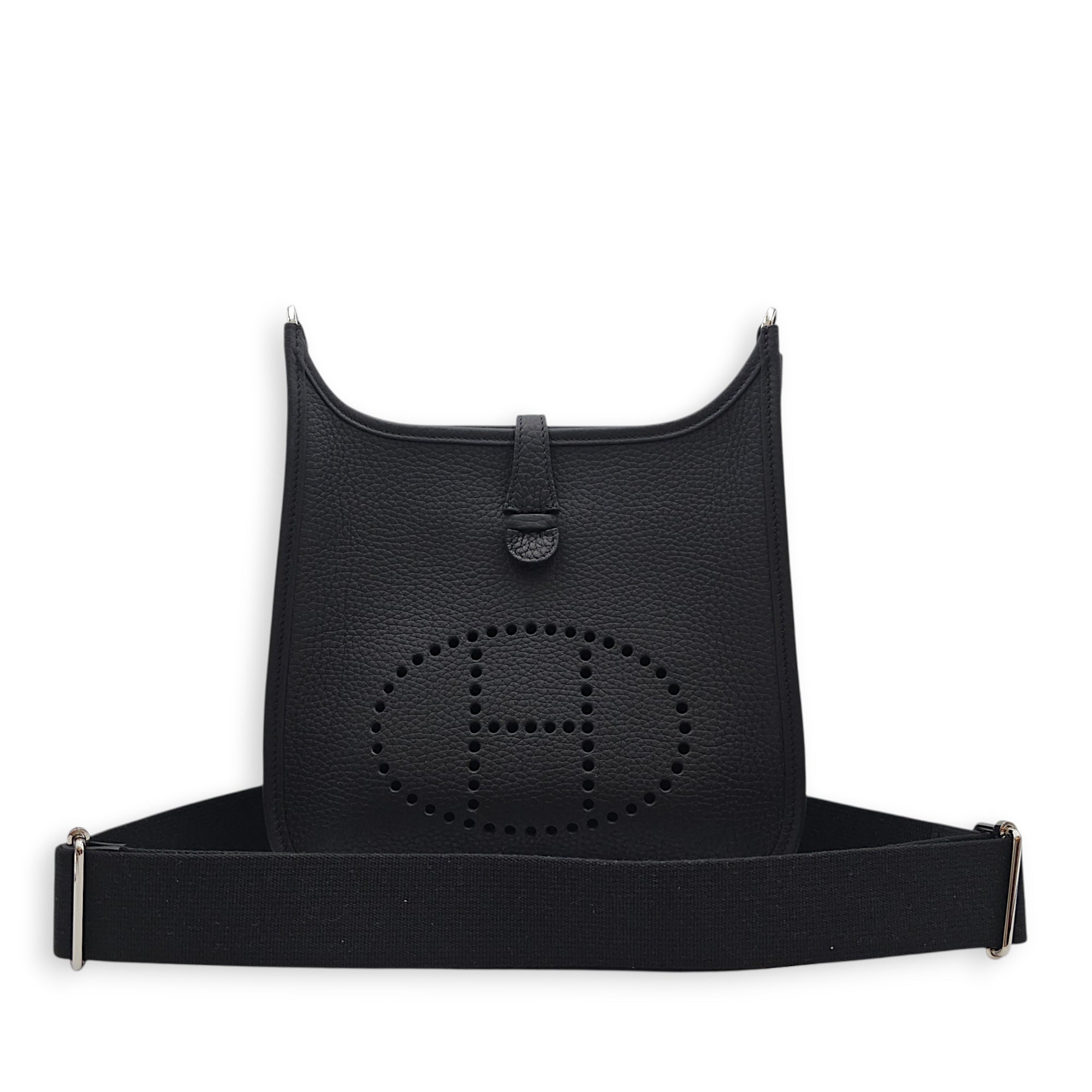 Evelyne III 23 Black in Clemence Palladium hardware CL2603-20573 3