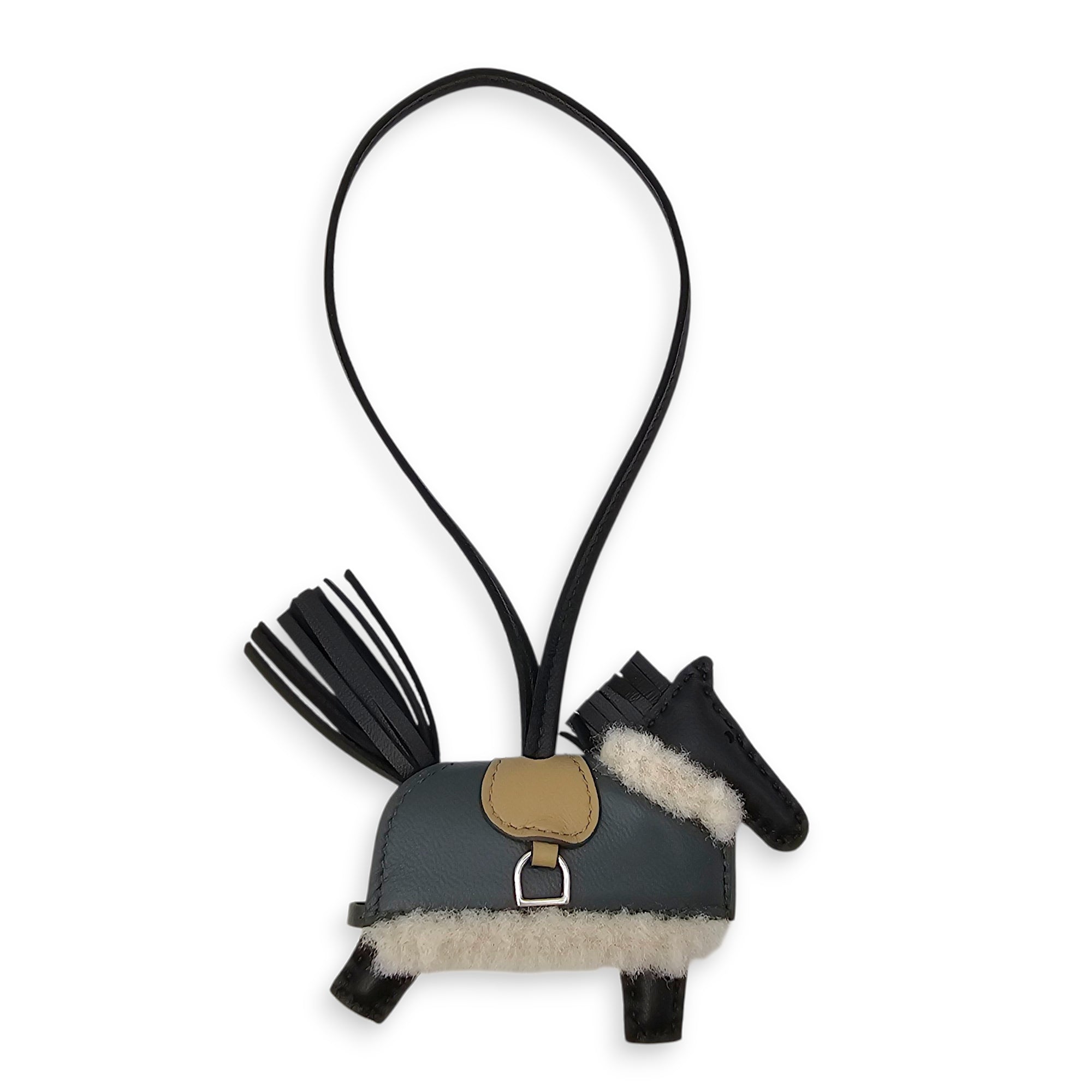 Rodeo Robeo Pluch PM Mangrove/Marfa/Noir Bag Accessory in Swift