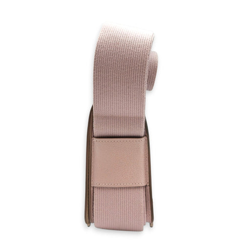 Geta Mauve Pale/Rouge Sellier in Chevre Mysore Palladium hardware CL2603-20583 4