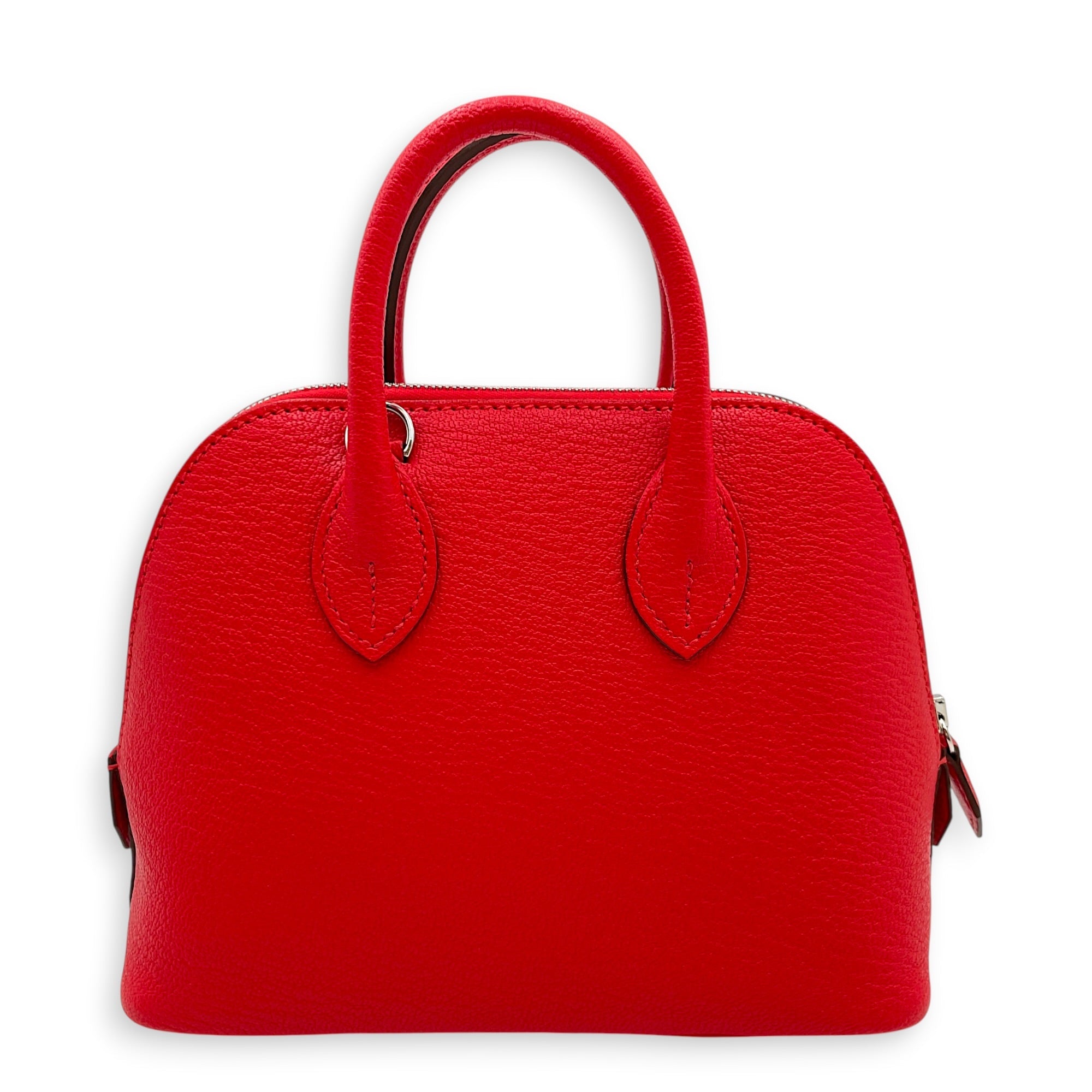 Bolide 1923 Mini Rouge De Coeur in Chevre Mysore Palladium hardware CL2603-20584 2