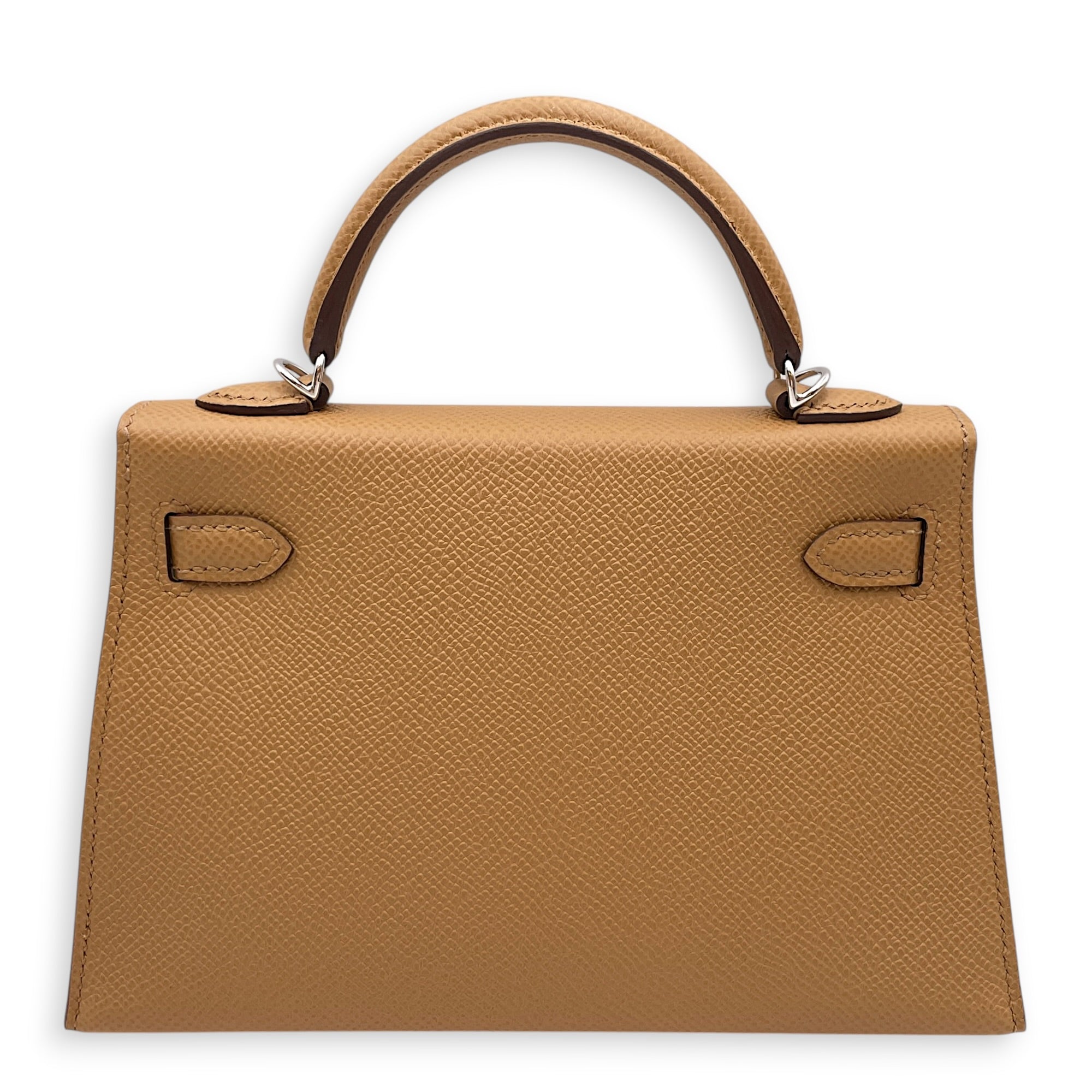 Sellier Kelly 20 Biscuit in Epsom Palladium hardware CL2604-20601 2