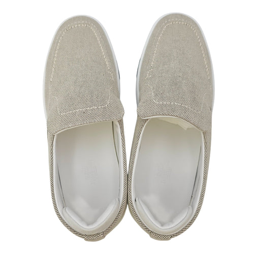 Kiddy 38 Prunoir/Blanc Slip-On Sneakers in H Canvas CL2604-20647 1