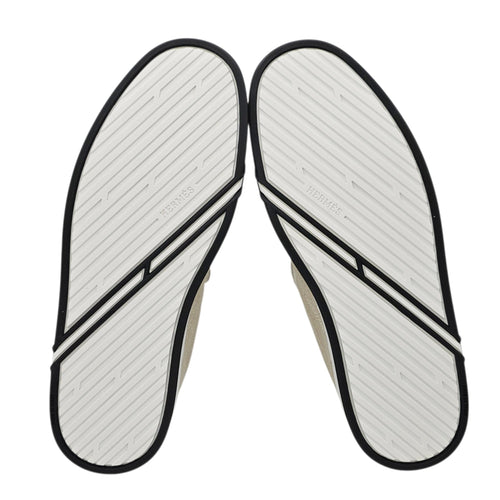 Kiddy 38 Prunoir/Blanc Slip-On Sneakers in H Canvas CL2604-20647 3