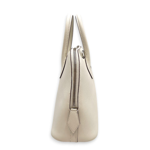 Bolide 1923 25 Blanc/Sesame in Evercolor Palladium hardware