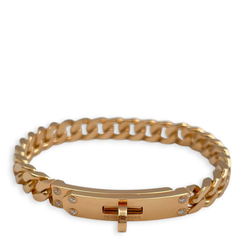 Filet d'Or, Very Small Model ST Bracelet in Gold Hardware