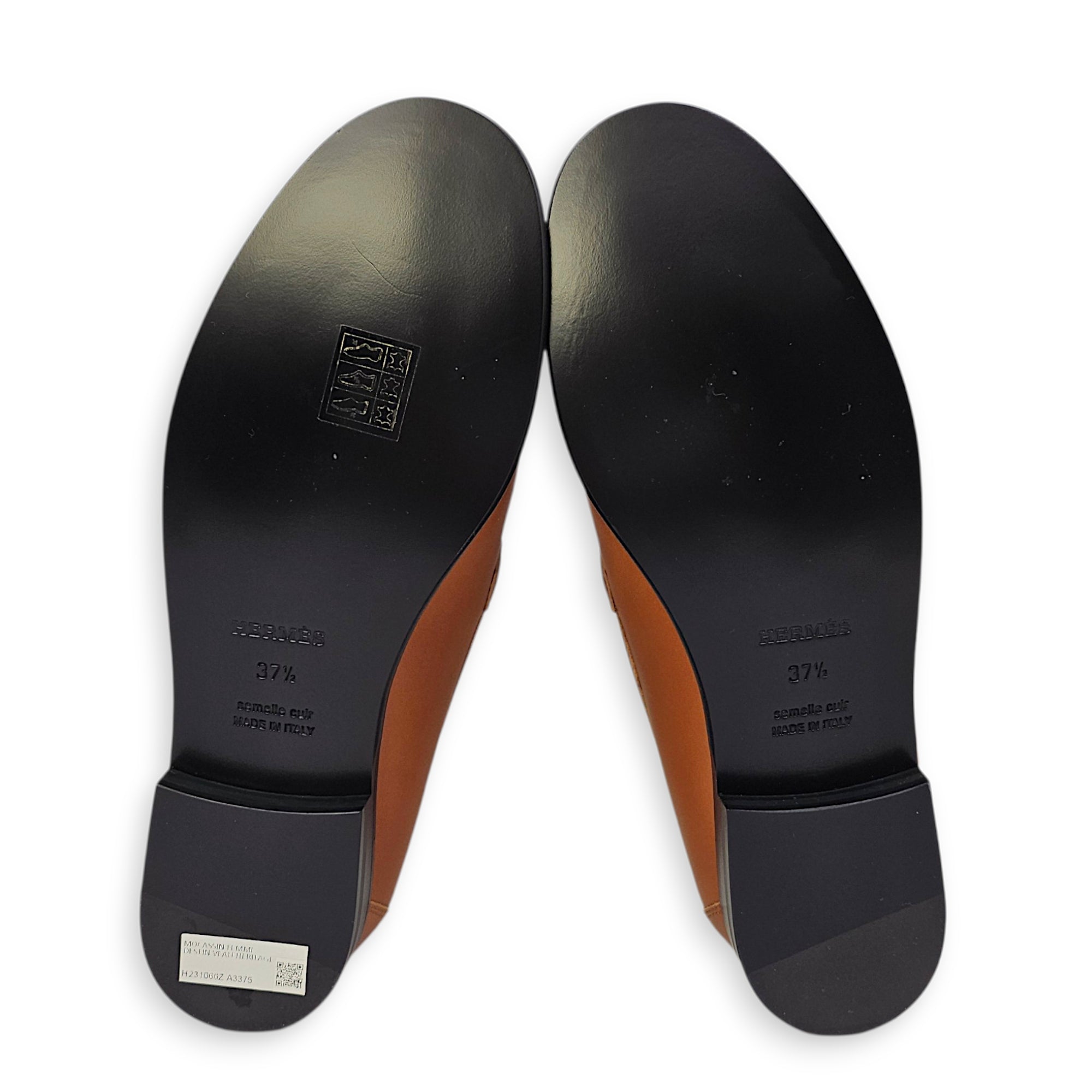 Destin 37.5 Naturel Loafers in Calfskin Palladium hardware CL2604-20661 3