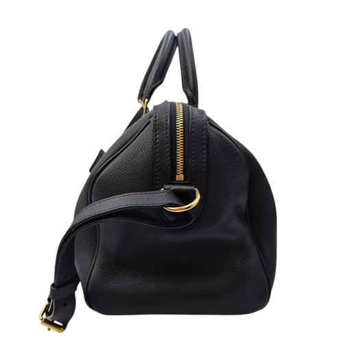 Sofia Coppola Speedy Size 30cm Blue Shoulder Bag in Calfskin Gold hardware CL2604-20667 3