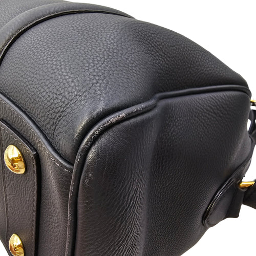 Sofia Coppola Speedy Size 30cm Blue Shoulder Bag in Calfskin Gold hardware CL2604-20667 9