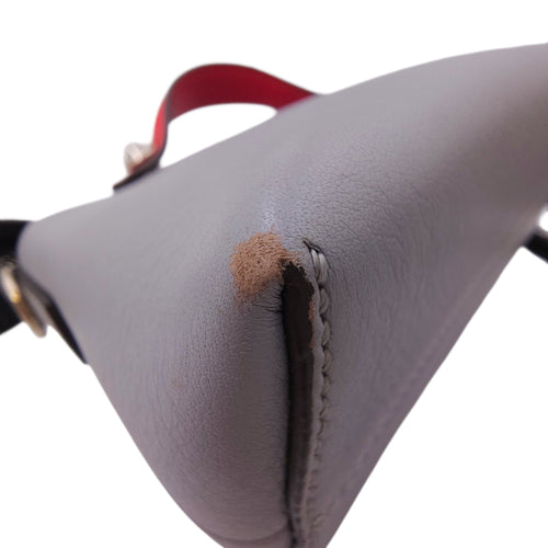 By The Way 19cm Grey Crossbody Bag in Calfskin Silver hardware CL2604-20671 9
