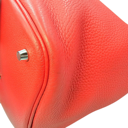 Picotin 26 Rouge Pivoine in Clemence Palladium hardware CL2604-20678 12