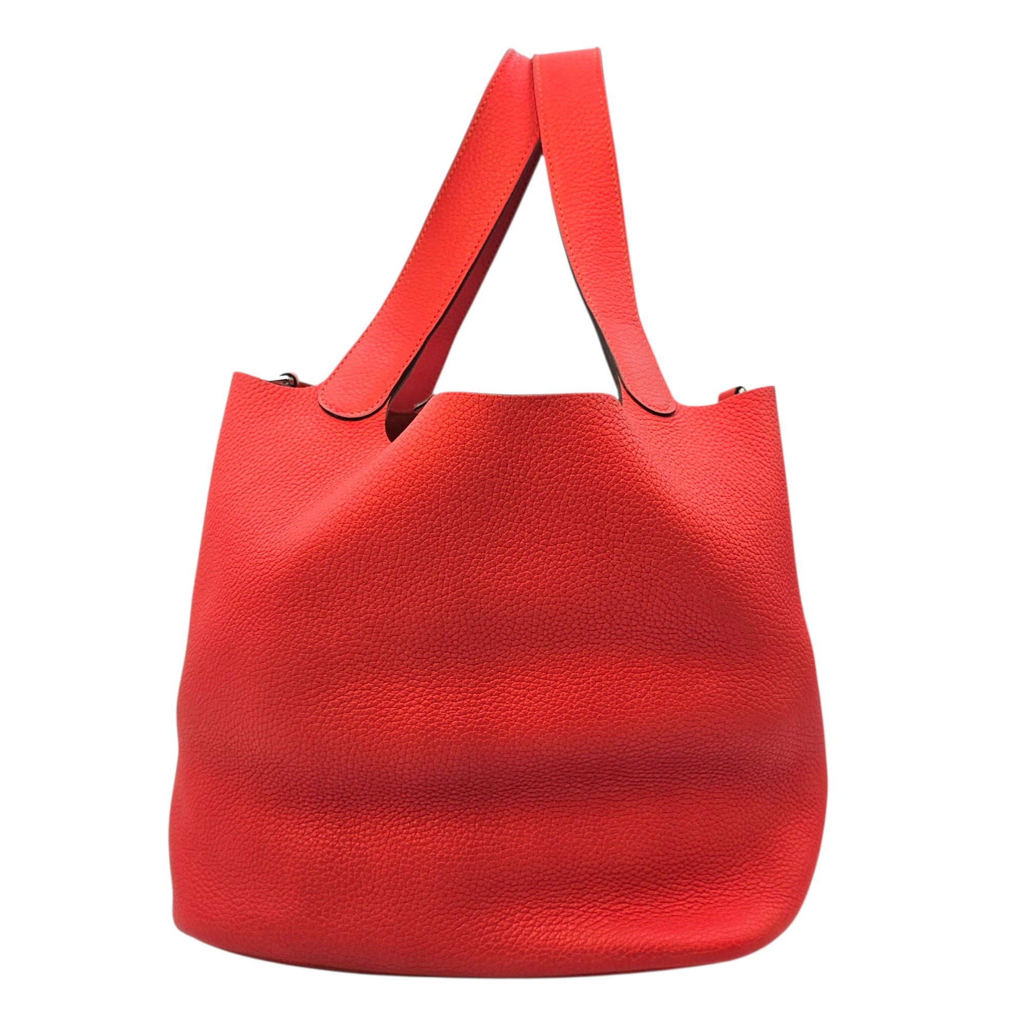 Picotin 26 Rouge Pivoine in Clemence Palladium hardware CL2604-20678 3