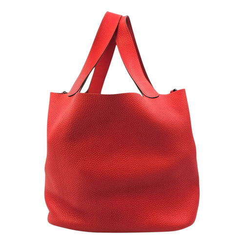 Picotin 26 Rouge Pivoine in Clemence Palladium hardware CL2604-20678 4