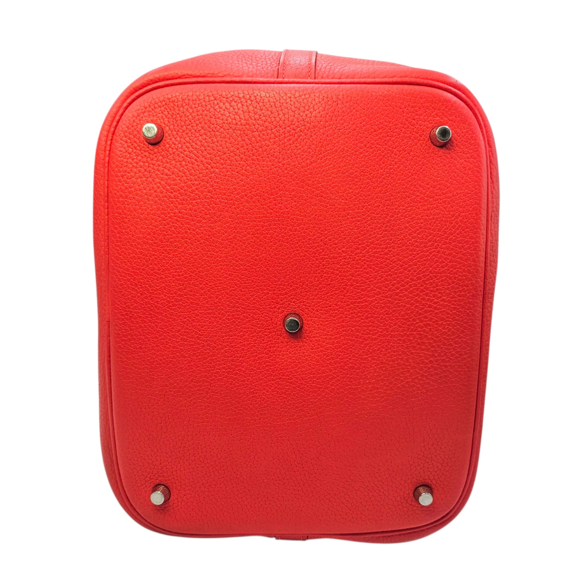 Picotin 26 Rouge Pivoine in Clemence Palladium hardware CL2604-20678 5