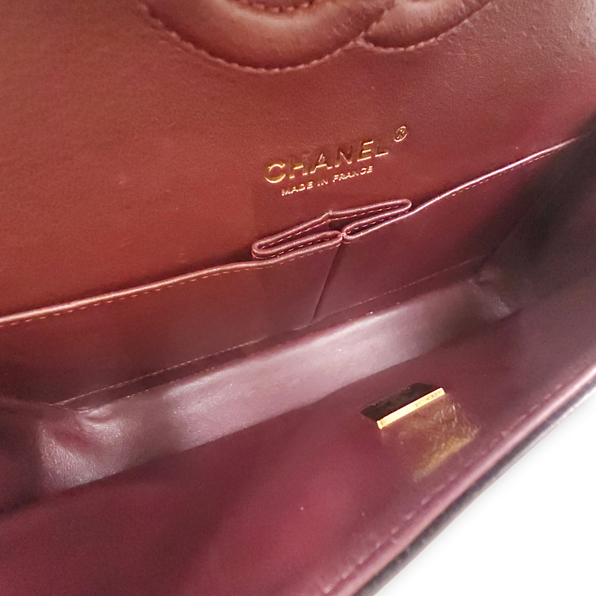 Medium Classic Flap Black Shoulder Bag in Caviar Leather Gold hardware