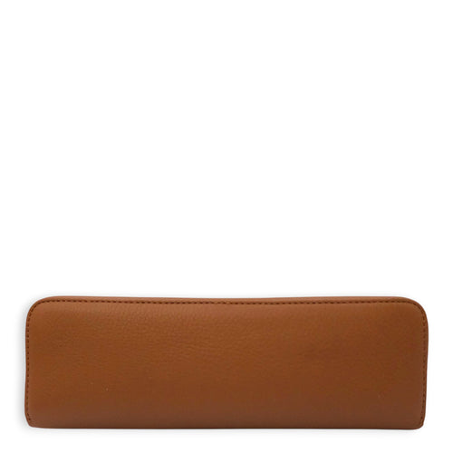 LP Extra Pocket19 Brown Crossbody Bag in Calfskin Gold hardware
