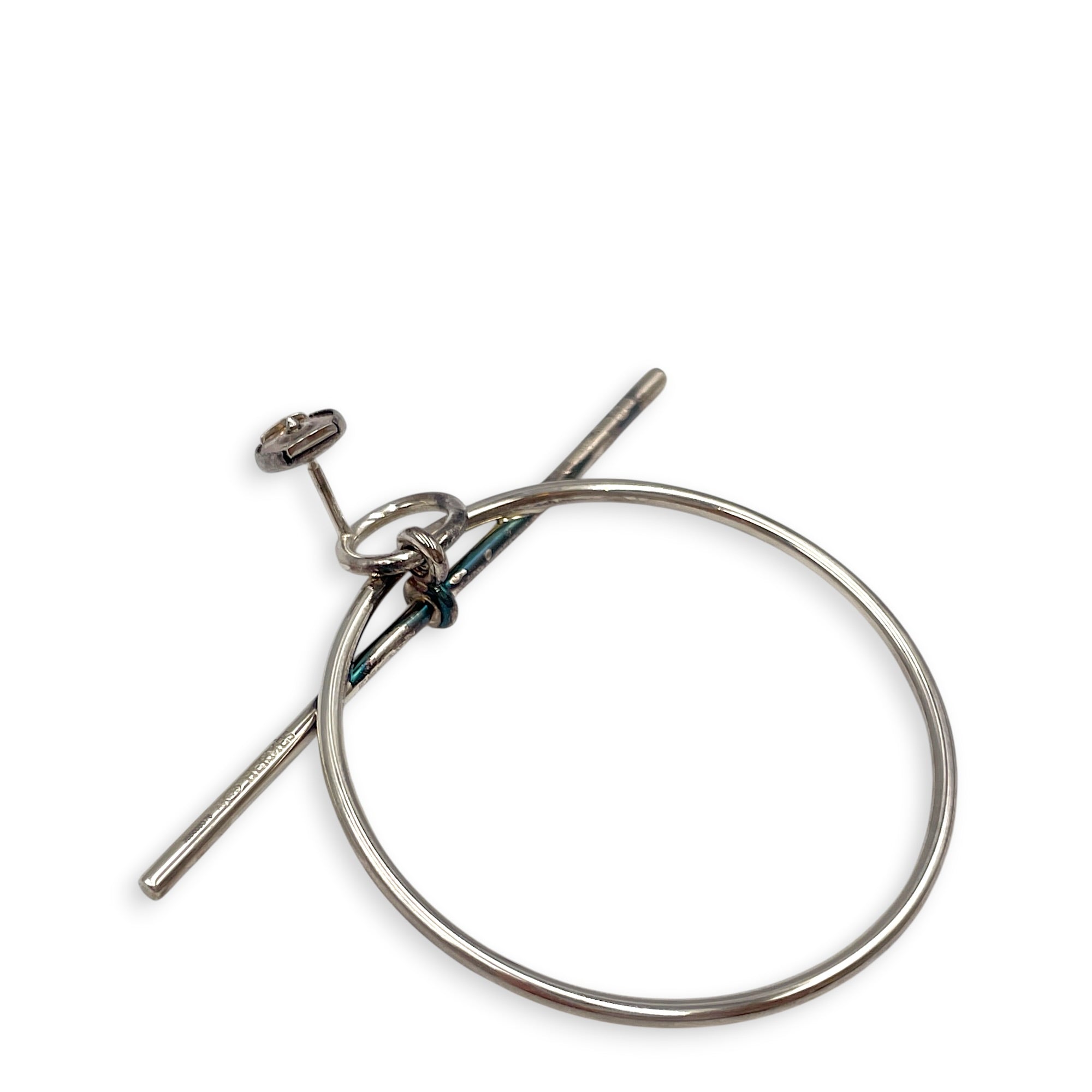 Loop Medium Model Earrings Silver hardware CL2604-20689 3