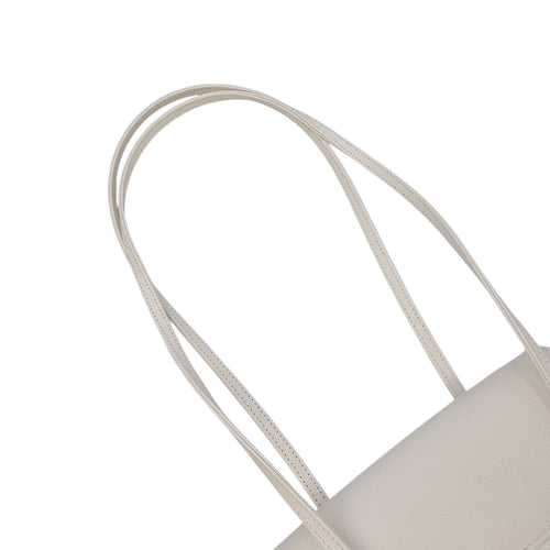 Preppy Mini White Shoulder Bag in Calfskin Gold hardware CL2604-20697 7