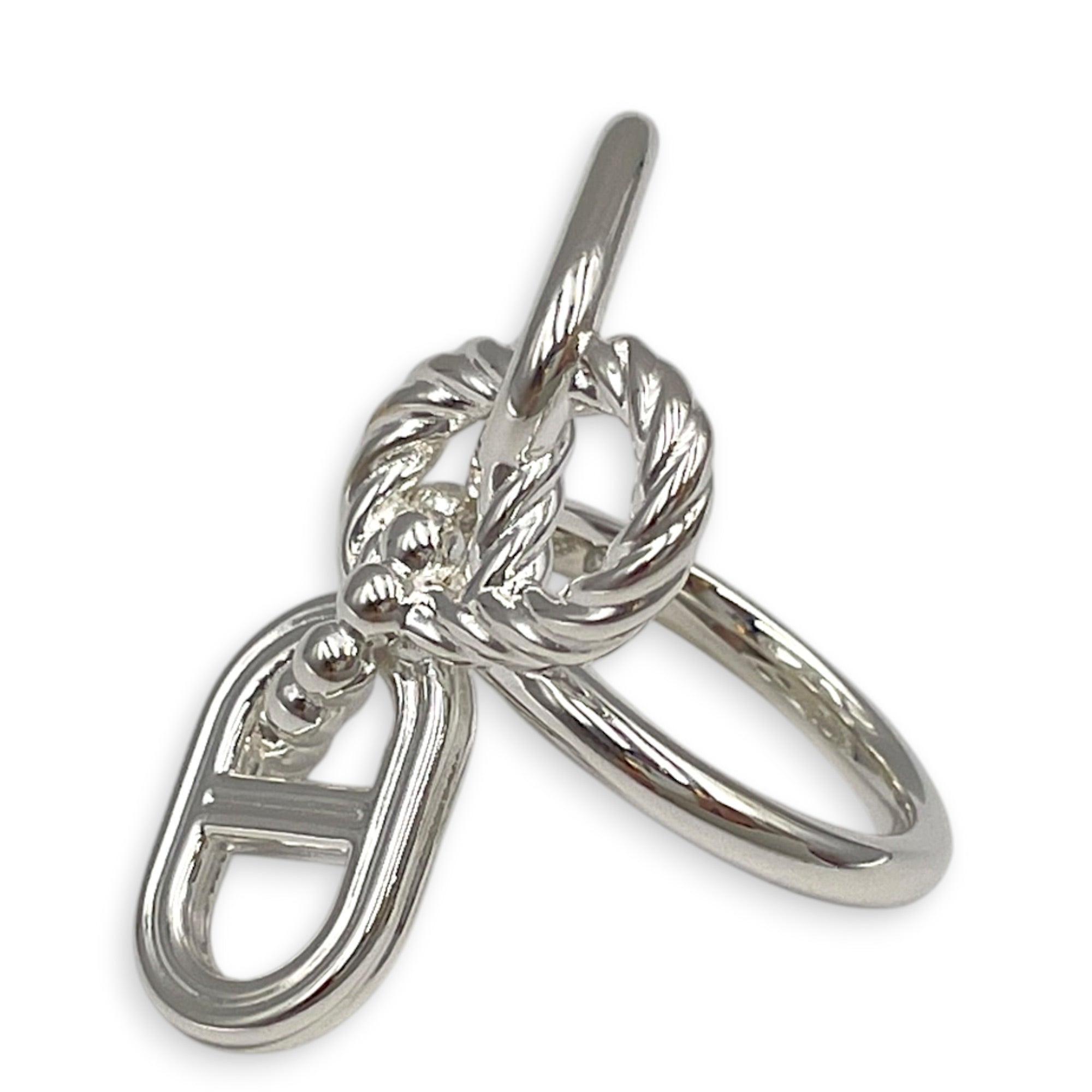 Chaine d'ancre Alea II 56 Ring Silver hardware CL2604-20703 4