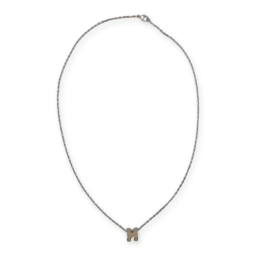 Mini Pop H Marron Glace Necklace Palladium hardware CL2604-20711 2