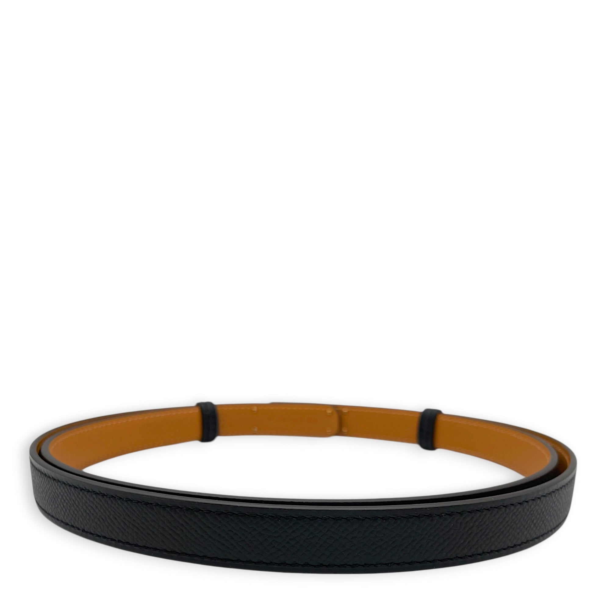 Kelly 18 Black Belt in Epsom Gold hardware CL2604-20714 2