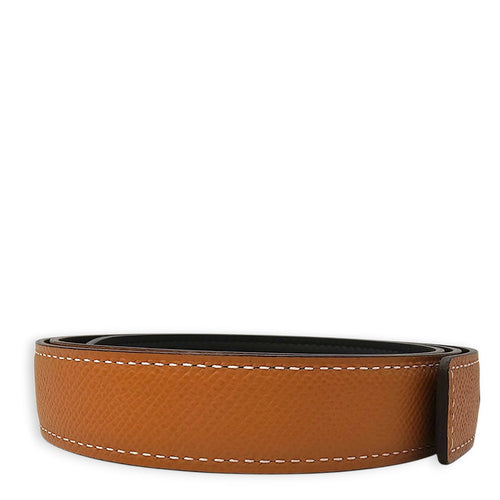 Mini Constance Belt Kit. 24mm by 85cm  Gold/Black Belt in Epsom/Swift Guilloche hardware CL2604-20727 3