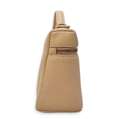 Extra Pocket L19 Pink Crossbody Bag in Calfskin Gold hardware CL2604-20731 3