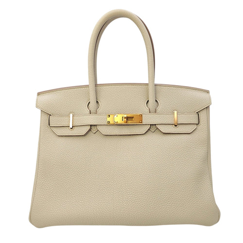 Birkin 30 Beton  in Togo Gold hardware CL2604-20739 1