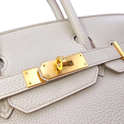 Birkin 30 Beton  in Togo Gold hardware CL2604-20739 11