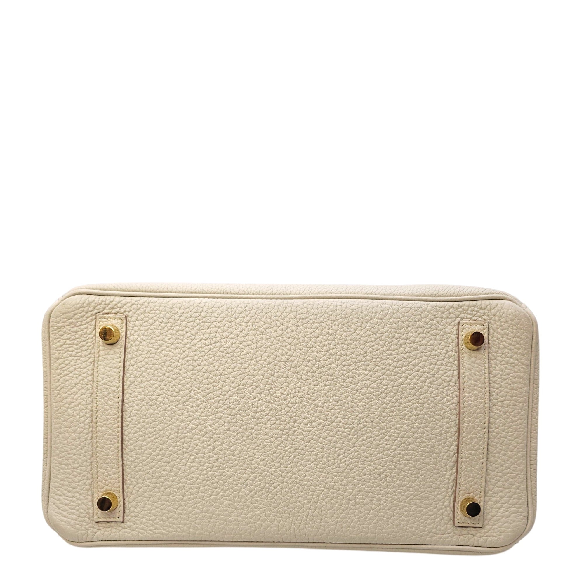 Birkin 30 Beton  in Togo Gold hardware CL2604-20739 13