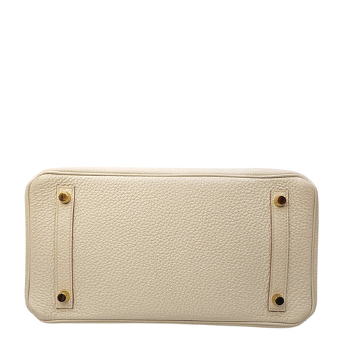 Birkin 30 Beton  in Togo Gold hardware CL2604-20739 13