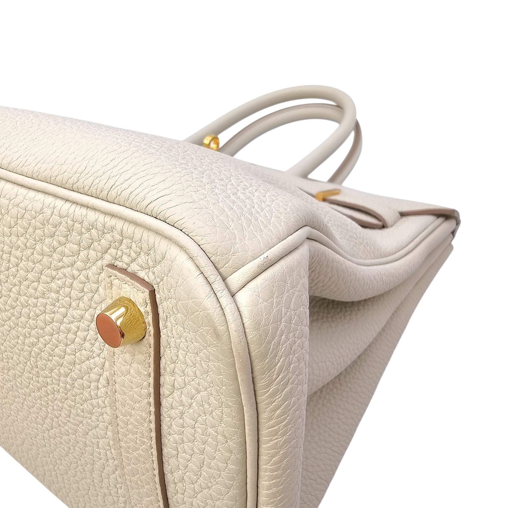 Birkin 30 Beton  in Togo Gold hardware CL2604-20739 6