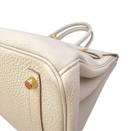 Birkin 30 Beton  in Togo Gold hardware CL2604-20739 6