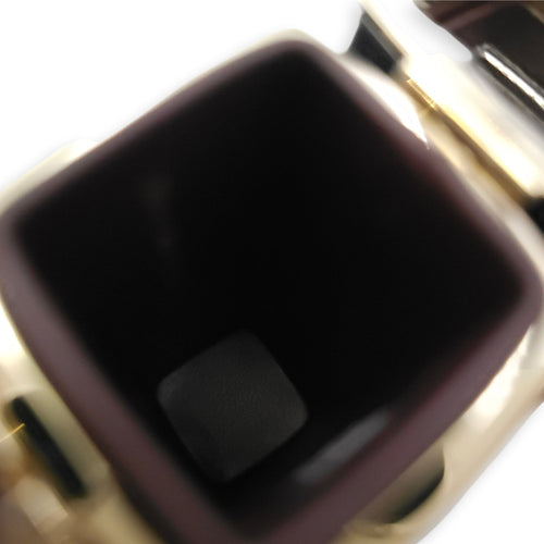 Lipstick Case with Chain Black in Caviar Leather Gold hardware CL2604-20744 12