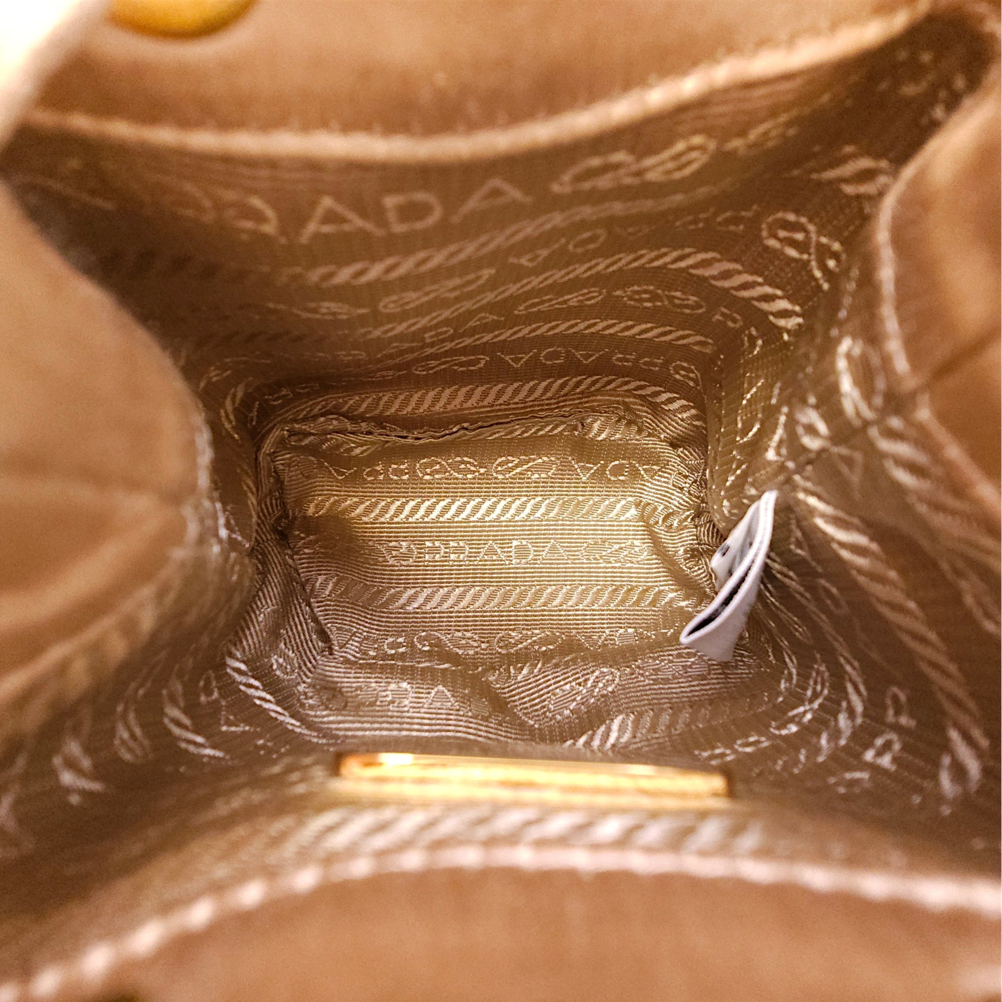 Crystal Pouch Mini Gold Crossbody Bag in Satin Gold hardware CL2604-20747 6