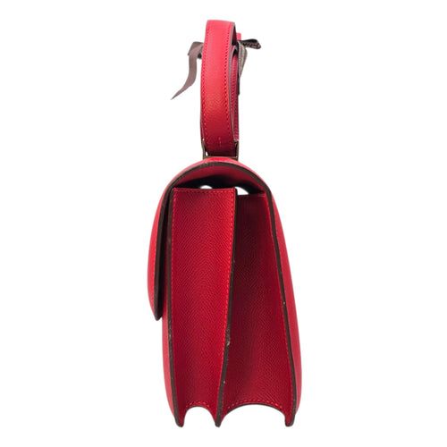 Constance 24 Rouge Casaque  in Epsom Palladium hardware CL2604-20754 4