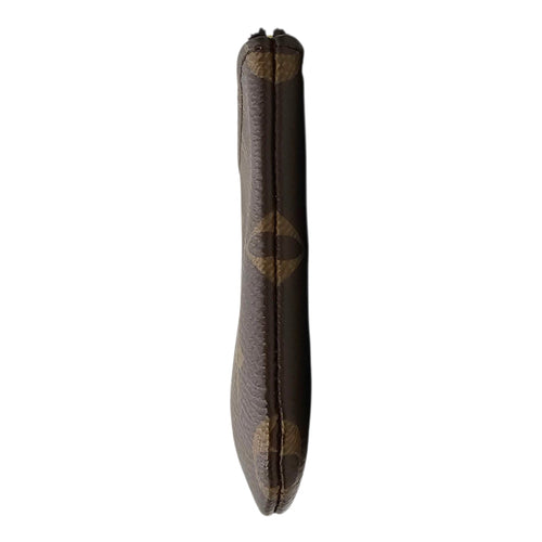 Monogram Brown Key Pouch in Canvas Gold hardware CL2604-20775 3