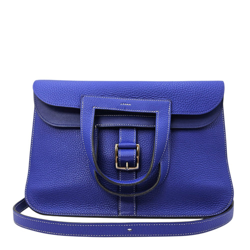 Halzan 31 Blue Electric in Clemence Palladium hardware CL2604-20783 14