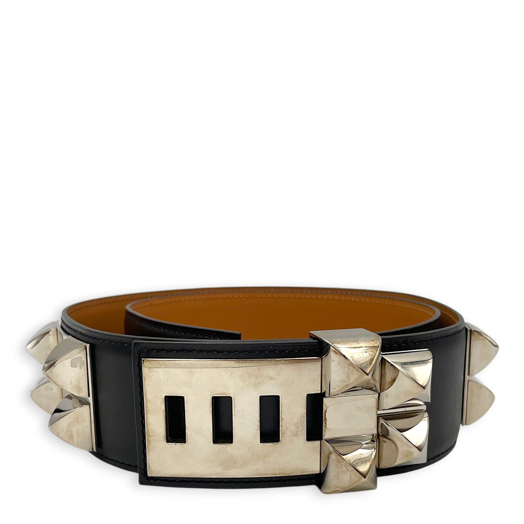 CDC Belt. Sz: 85cm Black Belt in Box Palladium hardware
