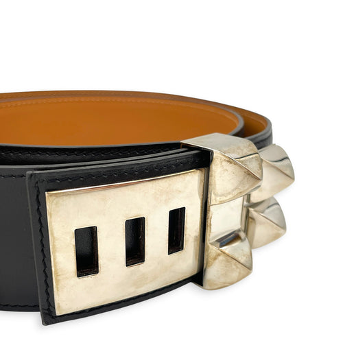 CDC Belt. Sz: 85cm Black Belt in Box Palladium hardware