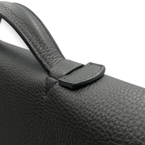 Sac a Depeches 38 Black in Togo Palladium hardware