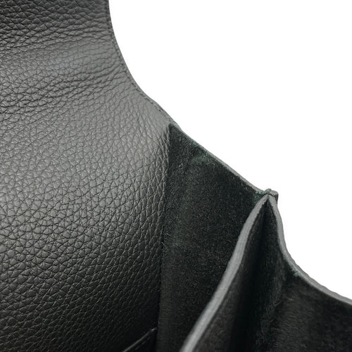 Sac a Depeches 38 Black in Togo Palladium hardware
