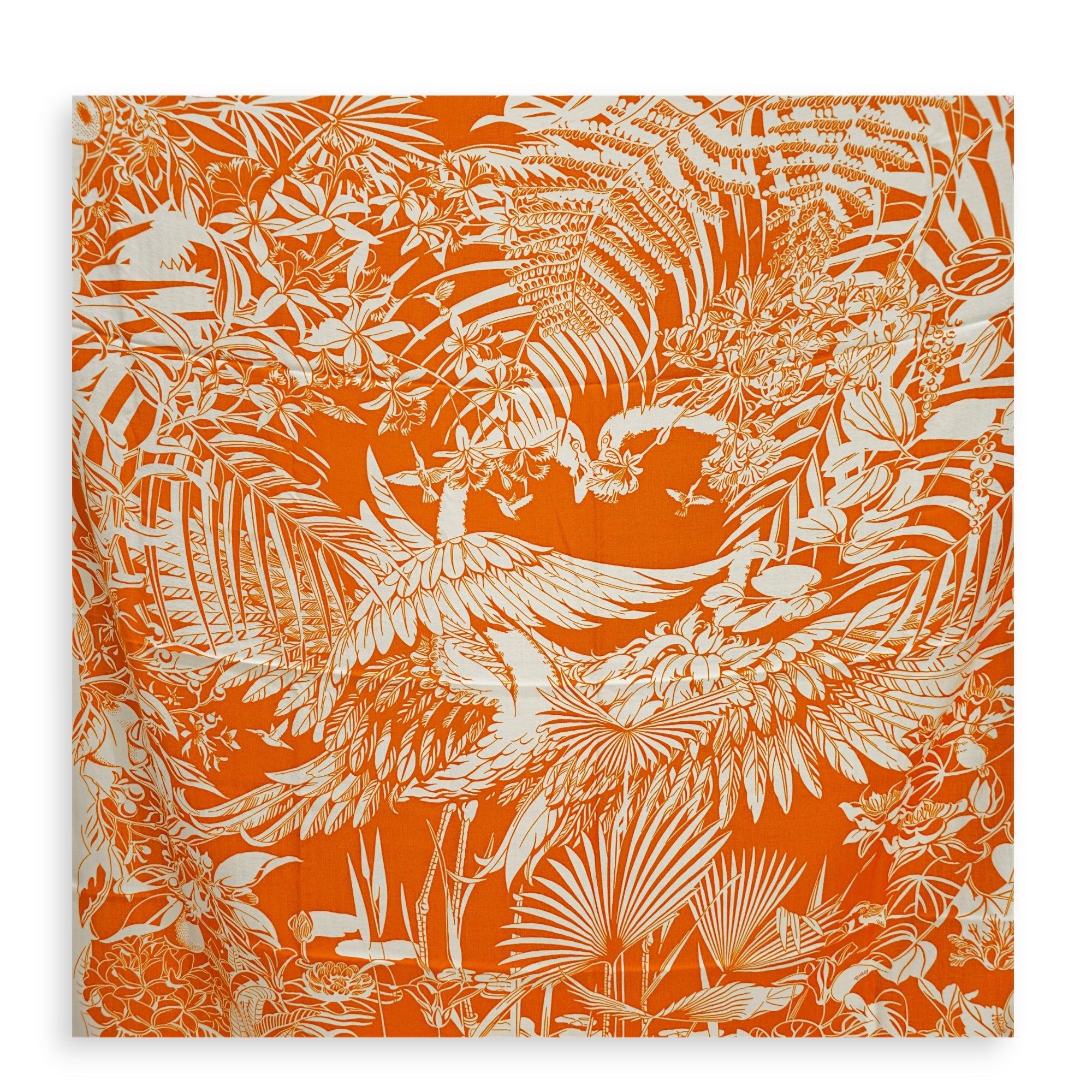 Flamingo Party 140 Orange Cuit/Blanc Shawl CL2604-20793 2
